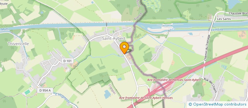 localisation de l'entreprise MADAME ATHINEA SIAS à SAINT-AYBERT