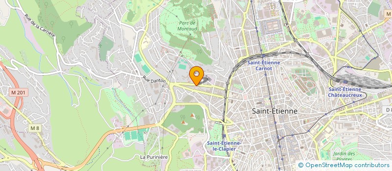 localisation de l'entreprise MADAME ATHIVADA THAMMAVONG  SAINT-ETIENNE