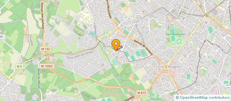 localisation de l'entreprise MADAME ATIKA BENTHAMI à MONTPELLIER