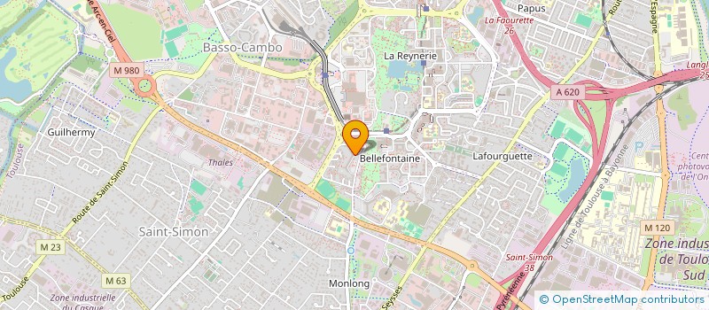 localisation de l'entreprise MADAME ATIKA BENYAHIA à TOULOUSE