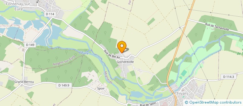 localisation de l'entreprise MADAME ATIKA ZERYA à FONTENAY-SUR-EURE