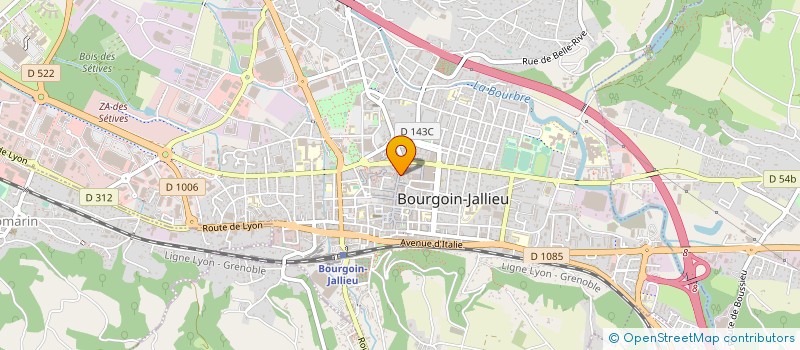 localisation de l'entreprise MADAME ATIKE TUNAL à BOURGOIN-JALLIEU