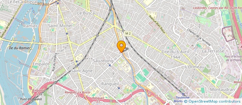 localisation de l'entreprise MADAME ATSAVINN PANYASAK à TOULOUSE