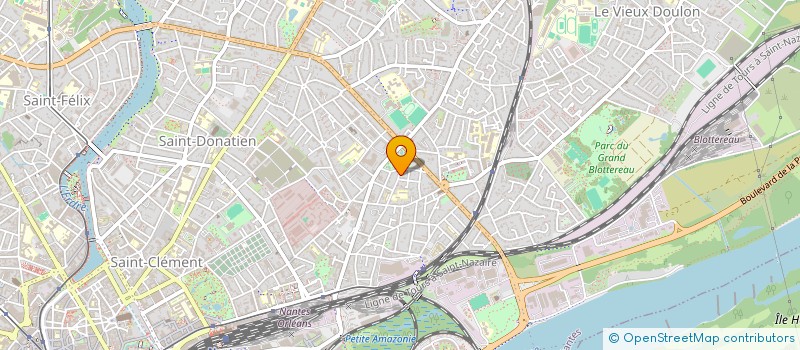 localisation de l'entreprise MADAME ATTIE YAPOBI à NANTES