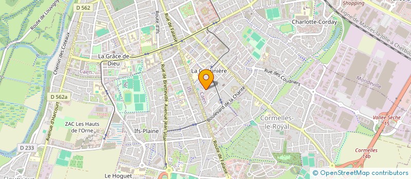 localisation de l'entreprise MADAME ATTIKA BERRACHED à CAEN