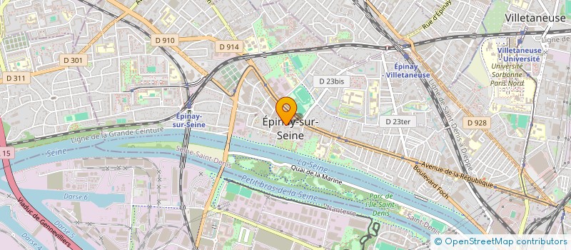 localisation de l'entreprise MADAME ATTINE NOMOKO à EPINAY-SUR-SEINE