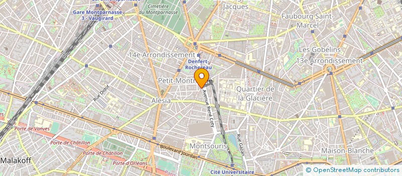 localisation de l'entreprise MADAME AU OR à PARIS