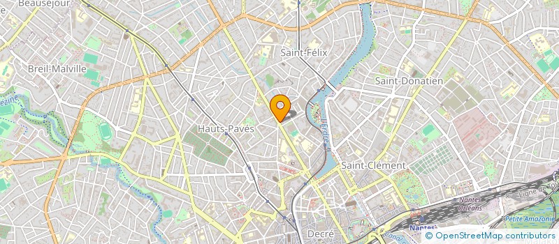localisation de l'entreprise MADAME AUBANE DELASTRE à NANTES