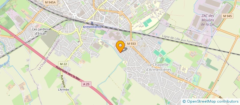 localisation de l'entreprise MADAME AUBANE DELATTRE à LILLE