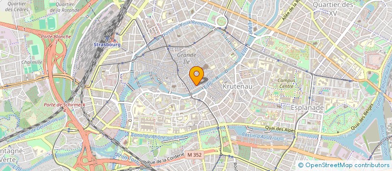 localisation de l'entreprise MADAME AUBANE HOUDRE à STRASBOURG