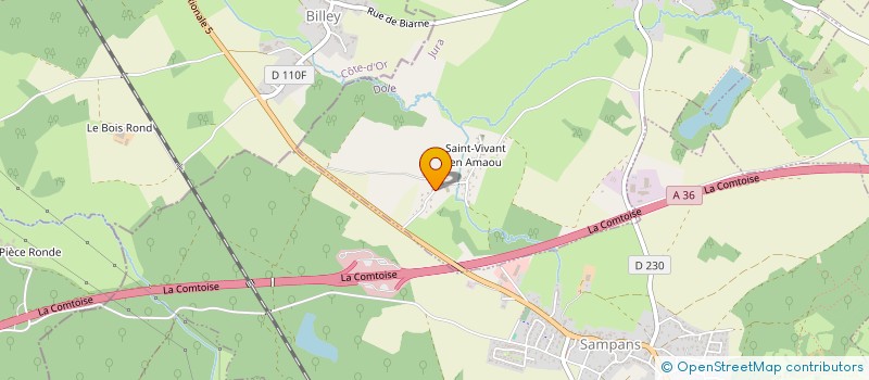 localisation de l'entreprise MADAME AUBIERGE NKOUNKOU OUNIOUZA  BIARNE