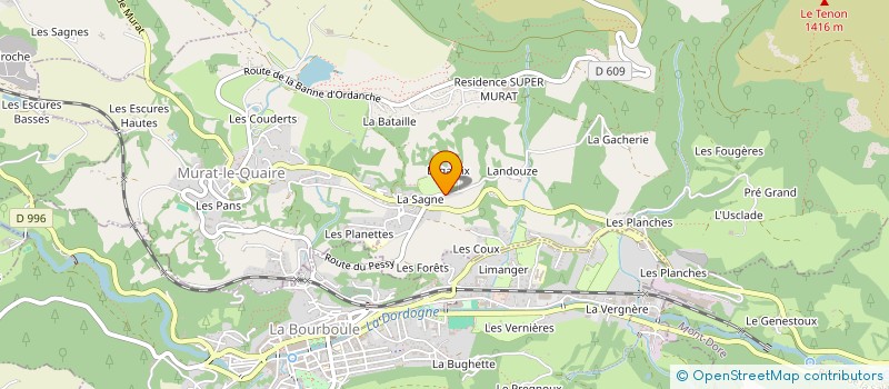 localisation de l'entreprise MADAME AUCRIA CHAUVET à MURAT-LE-QUAIRE