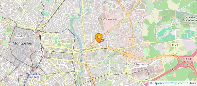 localisation de l'entreprise MADAME AUDE ACRAMEL à MONTPELLIER