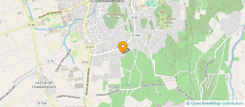 localisation de l'entreprise MADAME AUDE ANDREU à CHATEAURENARD
