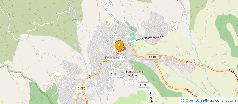 localisation de l'entreprise MADAME AUDE ARTHUR à FORCALQUIER