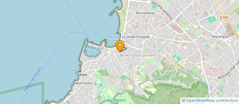 localisation de l'entreprise MADAME AUDE AUBRY LE COMTE à MARSEILLE