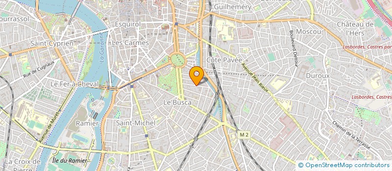 localisation de l'entreprise MADAME AUDE AUSSILLOUX à TOULOUSE