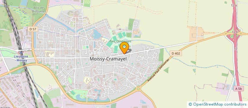 localisation de l'entreprise MADAME AUDE AZEROUAL  PARIS