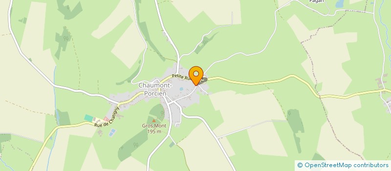 localisation de l'entreprise MADAME AUDE BACHMANN  CHAUMONT-PORCIEN