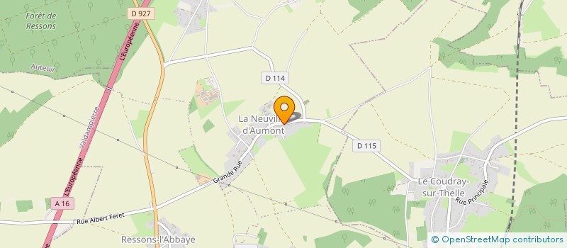 localisation de l'entreprise MADAME AUDE BEAINI à LA DRENNE