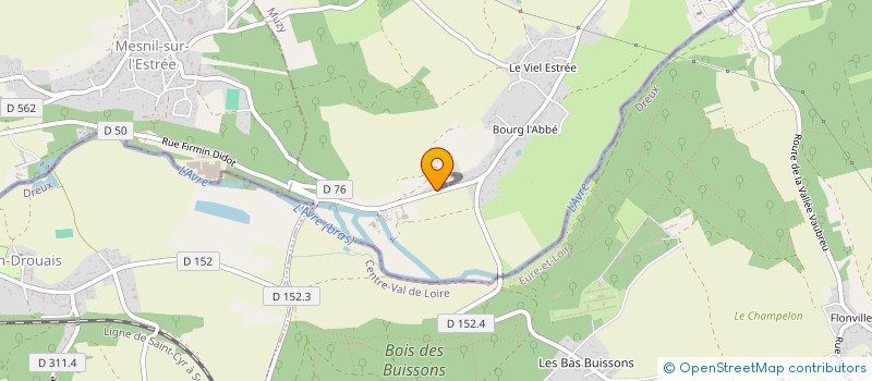 localisation de l'entreprise MADAME AUDE BEAUJOIN  MUZY