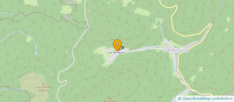 localisation de l'entreprise MADAME AUDE BERNADAC  GRANDFONTAINE