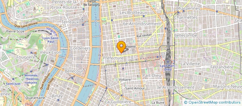 localisation de l'entreprise MADAME AUDE BEVILLARD  LYON