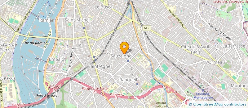 localisation de l'entreprise MADAME AUDE BIERER à TOULOUSE