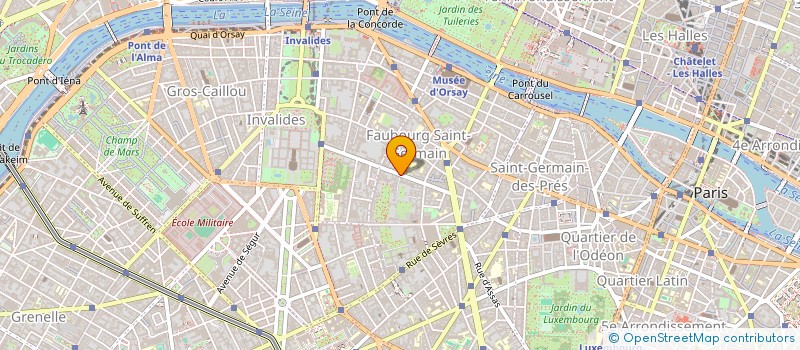 localisation de l'entreprise MADAME AUDE BOISSONNAS  PARIS