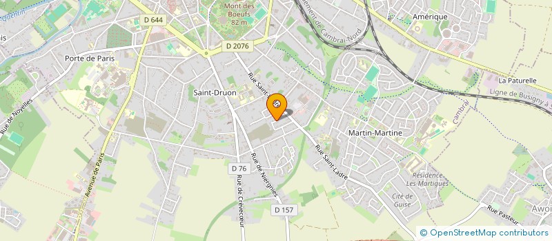 localisation de l'entreprise MADAME AUDE BOROT  CAMBRAI