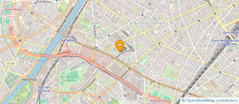 localisation de l'entreprise MADAME AUDE BOUQUET DES CHAUX  PARIS