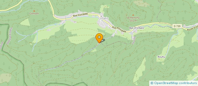 localisation de l'entreprise MADAME AUDE BOURDAIRE  URBEIS