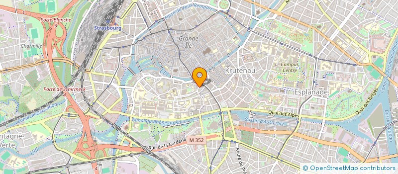 localisation de l'entreprise MADAME AUDE BOUVERESSE à STRASBOURG
