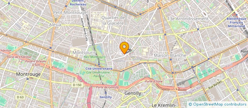 localisation de l'entreprise MADAME AUDE BREDY  PARIS