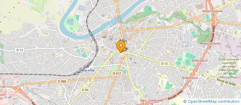 localisation de l'entreprise MADAME AUDE BROSTIN à ALBI