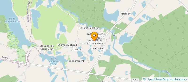 localisation de l'entreprise MADAME AUDE BUREAU à VENDŒUVRES
