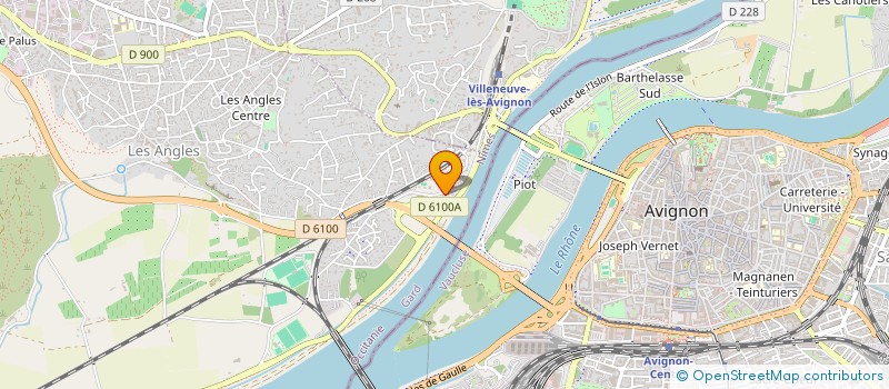 localisation de l'entreprise MADAME AUDE CADORET  LES ANGLES