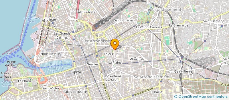 localisation de l'entreprise MADAME AUDE CARTOUX à MARSEILLE
