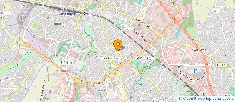 localisation de l'entreprise MADAME AUDE CHANAL à SAINT-BRIEUC