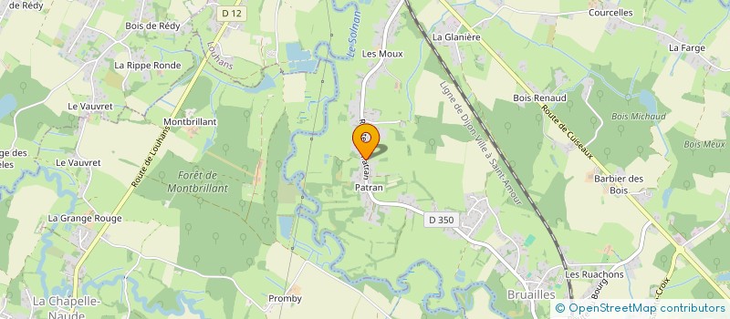 localisation de l'entreprise MADAME AUDE CHARBOUILLOT  BRUAILLES