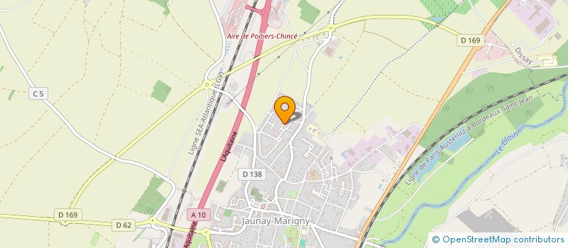 localisation de l'entreprise MADAME AUDE CHARLES  JAUNAY-MARIGNY