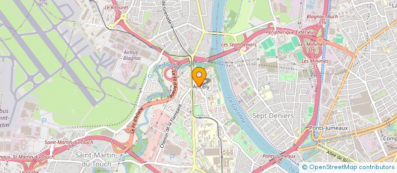 localisation de l'entreprise MADAME AUDE CHARPIGNY à TOULOUSE