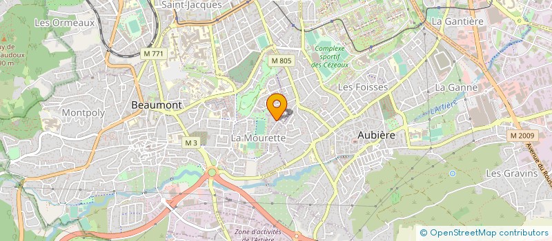 localisation de l'entreprise MADAME AUDE CHIROL  BEAUMONT