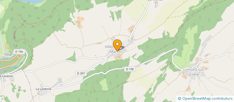 localisation de l'entreprise MADAME AUDE CHOGNARD  DAMMARTIN-LES-TEMPLIERS