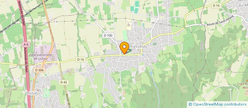 localisation de l'entreprise MADAME AUDE CIMETIERE à CHASSELAY