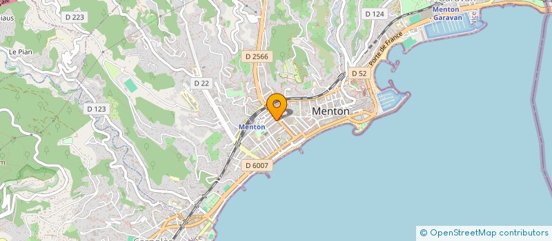 localisation de l'entreprise MADAME AUDE-CLAIRE FATUS  MENTON