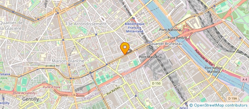 localisation de l'entreprise MADAME AUDE COBAST  MONTLHERY