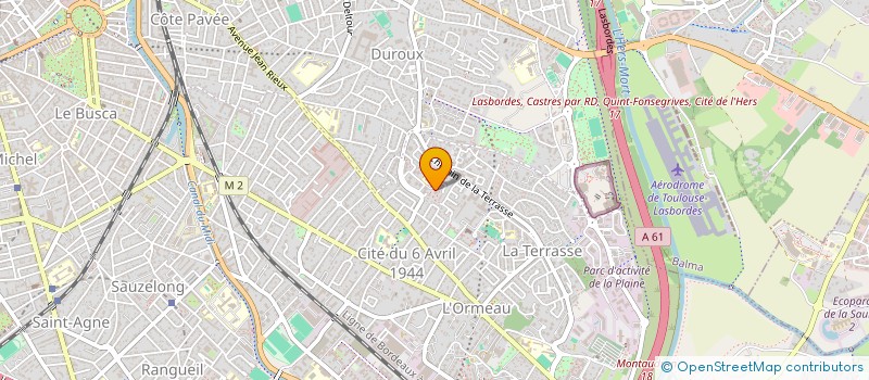 localisation de l'entreprise MADAME AUDE COQUELIN à TOULOUSE