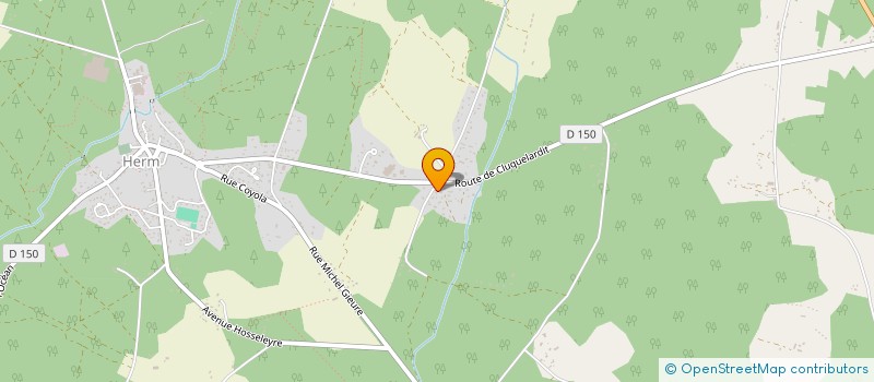 localisation de l'entreprise MADAME AUDE CORALIE GUIHENEUF  HERM