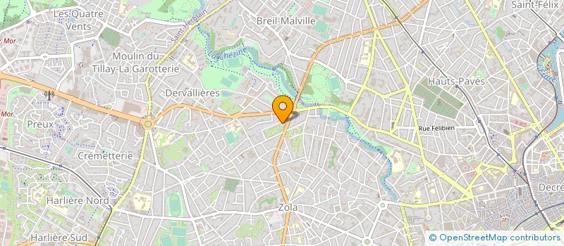 localisation de l'entreprise MADAME AUDE CORMIER à NANTES